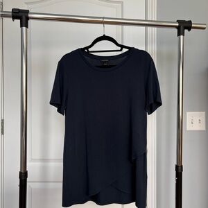 Navy Blue Banana Republic Women's Top